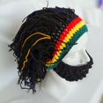 thumbnail image 2 of Gorro de peluca Gorro de barba Gorro de máscara tejido a mano Gorro de lana cálido decorativo para niños, 2 of 6