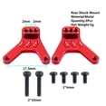 thumbnail image 1 of Soporte amortiguador Bewildely de aleación de aluminio para coche Kyosho Jimny 1/18 Rojo, 1 of 6