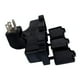 thumbnail image 4 of Multicontacto Iusa 3 entradas para exteriores 616609 negro, 4 of 4