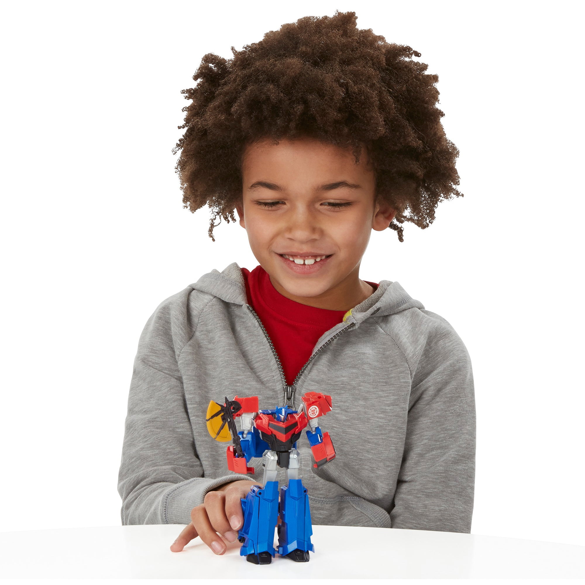 Transformers Robots in Disguise Warriors Class Optimus Prime Figure
