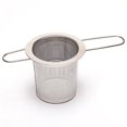 thumbnail image 3 of Paquete De 2 Coladores De Té, Cesta De Infusor De Té De Acero Inoxidable Sentada En Tazas, Infusores De Té para Té Suelto, Difusor De Té De Malla Fina Coladores De Té De Mango Largo, 3 of 5