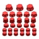 thumbnail image 1 of Cubiertas de tornillo de motocicleta Macarena 30 piezas color rojo, 1 of 8
