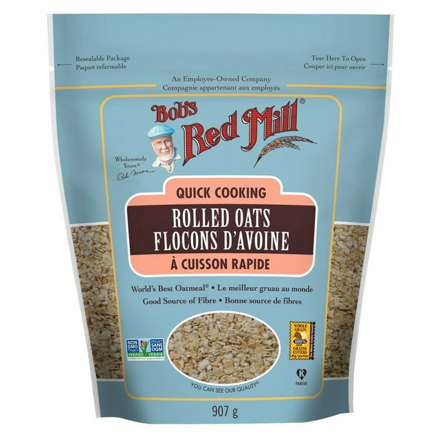 Bobs Red Mill Quick Rolled Oats - 907 g