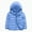 Blue, variant on Sweater Vest Boys Toddler Boys Girls Fleece Fuzzy Sherpa Vest Kids Stand Collar Sleeveless Zipper Jacket Fall Winter Faux Fur Coat(Light Blue,12-18 Months)