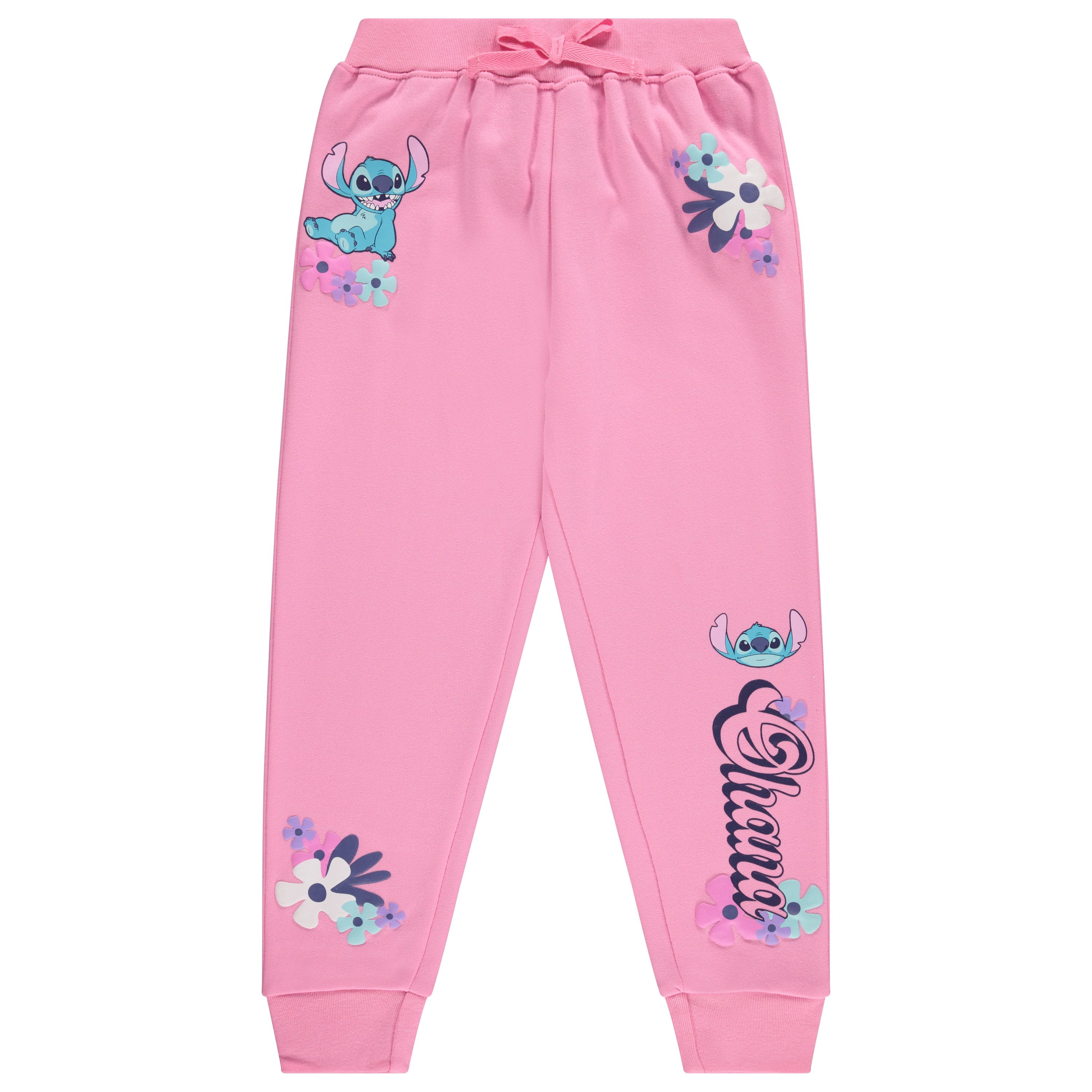 Disney Girls Lilo & Stitch Clothing Set - Stitch Sweatshirt Hoodie and Jogger - 2-Piece Outfit Set - Sizes 4-31