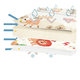 thumbnail image 4 of Tapete De Juego Papubaby Plegable Multiusos 150 X 200 Cm Ballenitas Xtellar blanco, 4 of 4