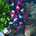thumbnail image 2 of 20 LED Solar Butterfly Fiber Optic Fairy String Light Waterproof Christmas Lights Outdoor Garden Decoration Light, 2 of 9