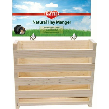 Hay Manger - Super Pet-Natural Wooden Hay Manger Large