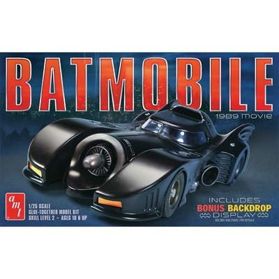 AMT 1/25 1989 Batmobile Plastic Model Kit