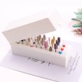 thumbnail image 4 of Minnieouse Caja de almacenamiento para decoración de uñas de 30 agujeros Juegos de manicura Transparente, 4 of 6