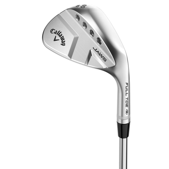 Pre-Owned Left Callaway JAWS Full Toe Chrome 60* Lob Wedge 60-10 Dynamic Gold Spinner Vlu