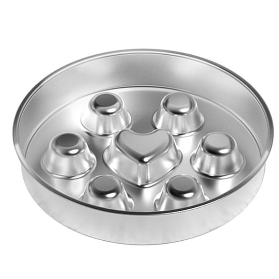 Slow Feeder Dog Bowl, Stainless Steel Dog Food Bowls with Non-Slip Base for Small & Medium Pet