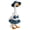 #04 Stars, variant on Bikini Porch Goose Outfits for 23 Inch Lawn Statue, Tropical print Costume for Plastic/Cement Statue, Duck Sculpture Clothes for Spring Yard Patio Party Decoratio - #06 Tropical print