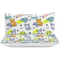 thumbnail image 3 of HAHDAXIA Cute Dog Bedding Solid Comforter Set for All Seasons,3 Pieces(1 Comforter+2 Pillowcases),Soft Microfiber Bedding Set Full(79"x90"), 3 of 7