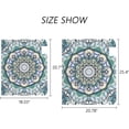 thumbnail image 3 of Coolnut Mailbox Covers Magnetic Standard Size Folk Traditional Mandala Design Seasonal Mail Wraps for Home Outdoor Decor, 25.4"x20.78", 3 of 5