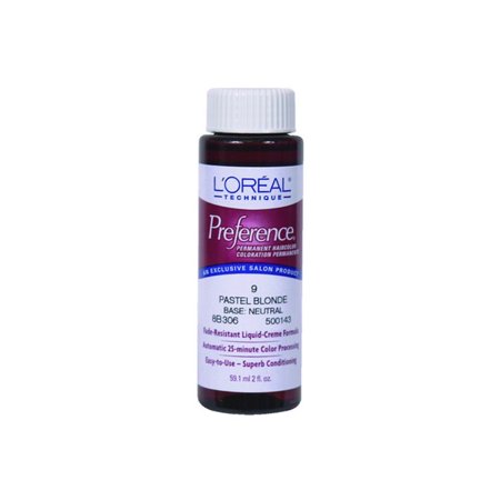 Blonde Base - Loreal Preference Liquid Pastel Blonde Base Natural