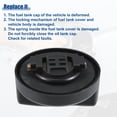 thumbnail image 4 of Unique Bargains Bouchon de Réservoir de Carburant de Remplacement pour Volkswagen Beetle 026103485L Noir 1 Pcs, 4 of 6