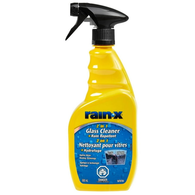 Nettoyant à vitre avec hydrofuge 2-en-1 Rain-X