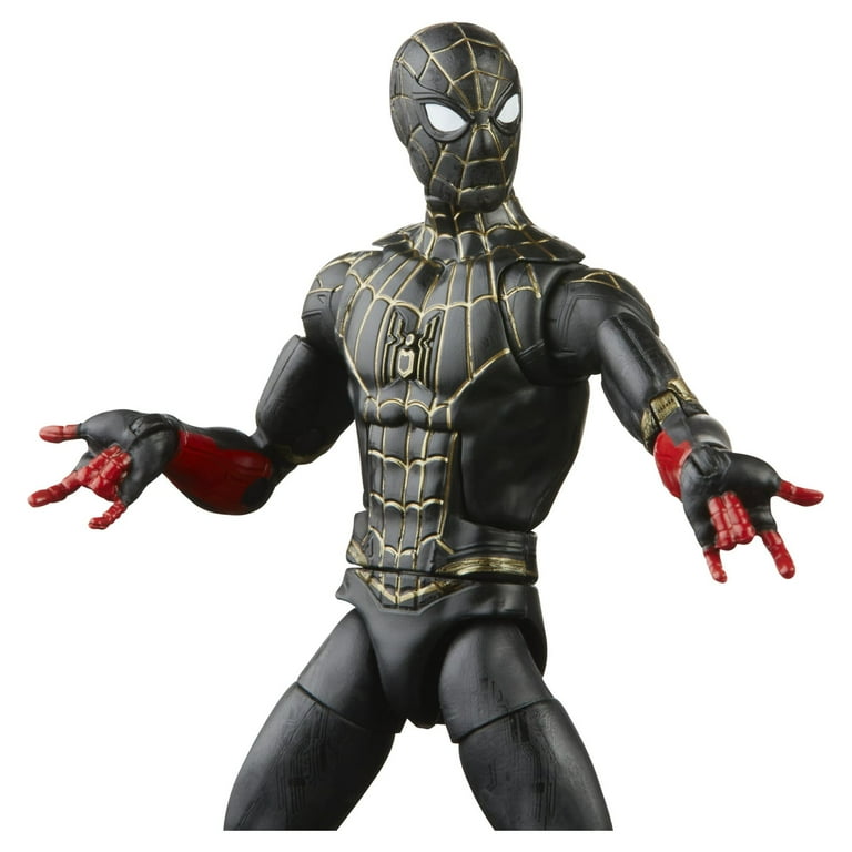 Black spiderman action 2024 figure 6 inch