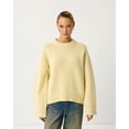 thumbnail image 2 of Women’s Oversized Crewneck Knit Sweater, Loose Long Sleeve Pullover Top, Sizes S‑3XL, 2 of 7