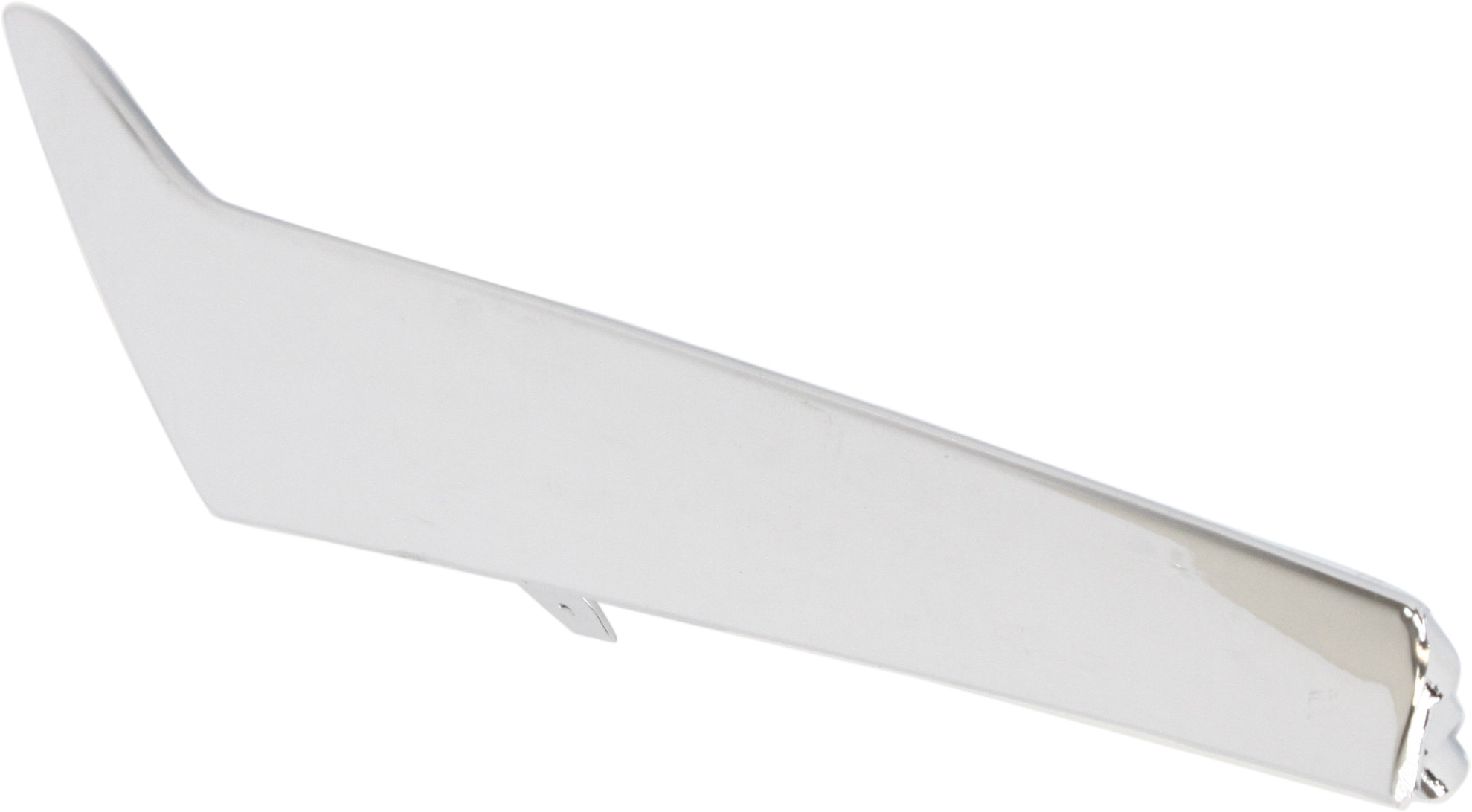 Grille Trim Compatible with 2012-2014 Hyundai Accent Left Driver Chrome