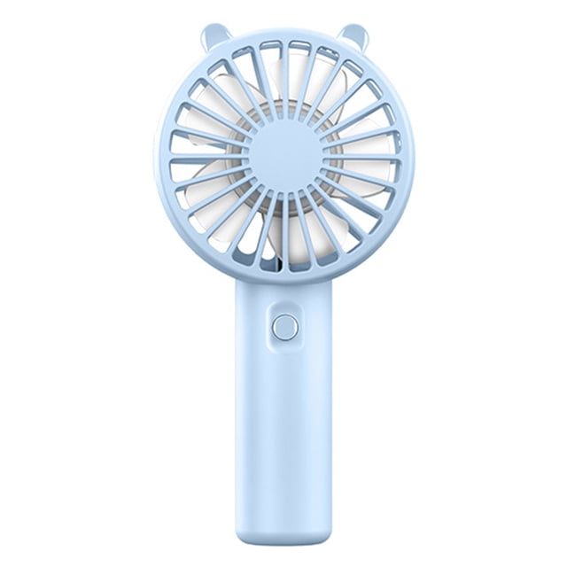 Mini ventilador portátil, ventilador pequeño creativo recargable por USB para viajes de Camping al aire libre