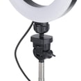 thumbnail image 3 of De Luz LED Selfie De 6 "para Transmisión / Maquillaje / Soporte Para Teléfono Con Soporte Para Trípode Sunnimix Luz de anillo autofoto regulable, 3 of 8