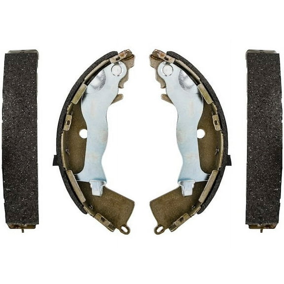 Rear Brake Shoe Set - Compatible with 2006 - 2011 Kia Rio 2007 2008 2009 2010