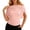 1-Pink, variant on Telankuip Women's Elegant off the Shoulder Ruched Blouse Casual Short Sleeve Pleated Boat Neck Tops Stretchy Cinched Waist Slim Fit Summer Top 2026 Beach Vacation Outfits