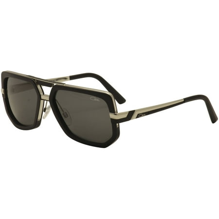 UPC 751582192392 product image for Cazal Legends Men's 662/3 002 Matte Black/Silver Retro Pilot Sunglasses 60mm | upcitemdb.com