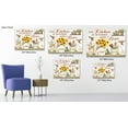 thumbnail image 6 of Kitchen Canvas Wall Art -Farmhouse Wall Art For Decor Bathroom, Rustic Landscape Painting, Vintage Kitchen Sign Picture, Framed Poster Sunflower Artwork For Farmhouse Dining Room Wall Decor 12x18 inch, 6 of 6