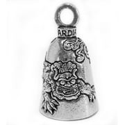 Guardian Bell Chinese Imperial Guard Lion Foo Dog Shi Motorcycle Biker Luck Gremlin Riding Bell or Key Ring Tall Size,