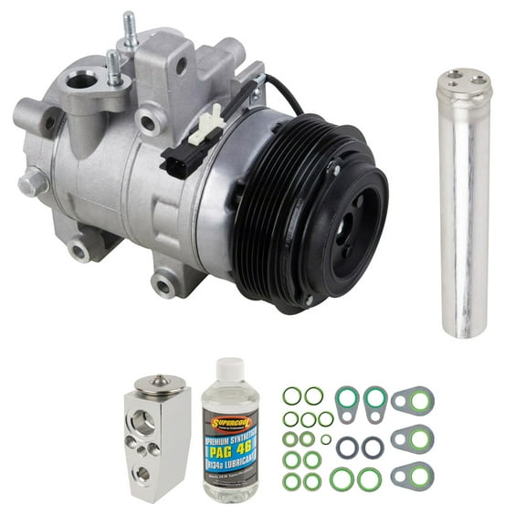 AC Compressor & A/C Kit For Ford Mustang GT 5.0L Coyote V8 2011 2012 2013 2014 S197 - BuyAutoParts