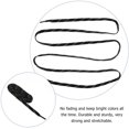 thumbnail image 2 of 2 Pairs Hockey Ice Skate Shoelaces Universal Sneakers Shoe Laces (Black, White), 2 of 2
