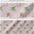 thumbnail image 2 of Soimoi Cotton Poplin Fabric Dot,Leaves & Lizard Reptile Print Fabric by Yard 42 Inch Wide, 2 of 7
