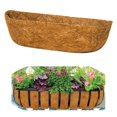 thumbnail image 2 of Hanging Basket Coconuts Fiber Planter Inserts Replacement Liner For Flower Pot, 2 of 4