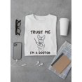 thumbnail image 3 of Trust Me I'm A Dogtor T-Shirt Men -Smartprints Designs, Male x-Large, 3 of 4