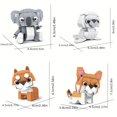 thumbnail image 4 of Building Blocks Toys, Cute Animal Assembled Building Blocks, Animal Model, Koala, Sea Lion, Flamingo, Small Particle Block, Boy Toy, Girl Toy, Children's Toys, Gifts, 4 of 5