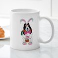 thumbnail image 3 of CafePress - Basset Hound Easter Bunny Mug - 11 oz Ceramic Mug - Novelty Coffee Tea Cup, 3 of 4