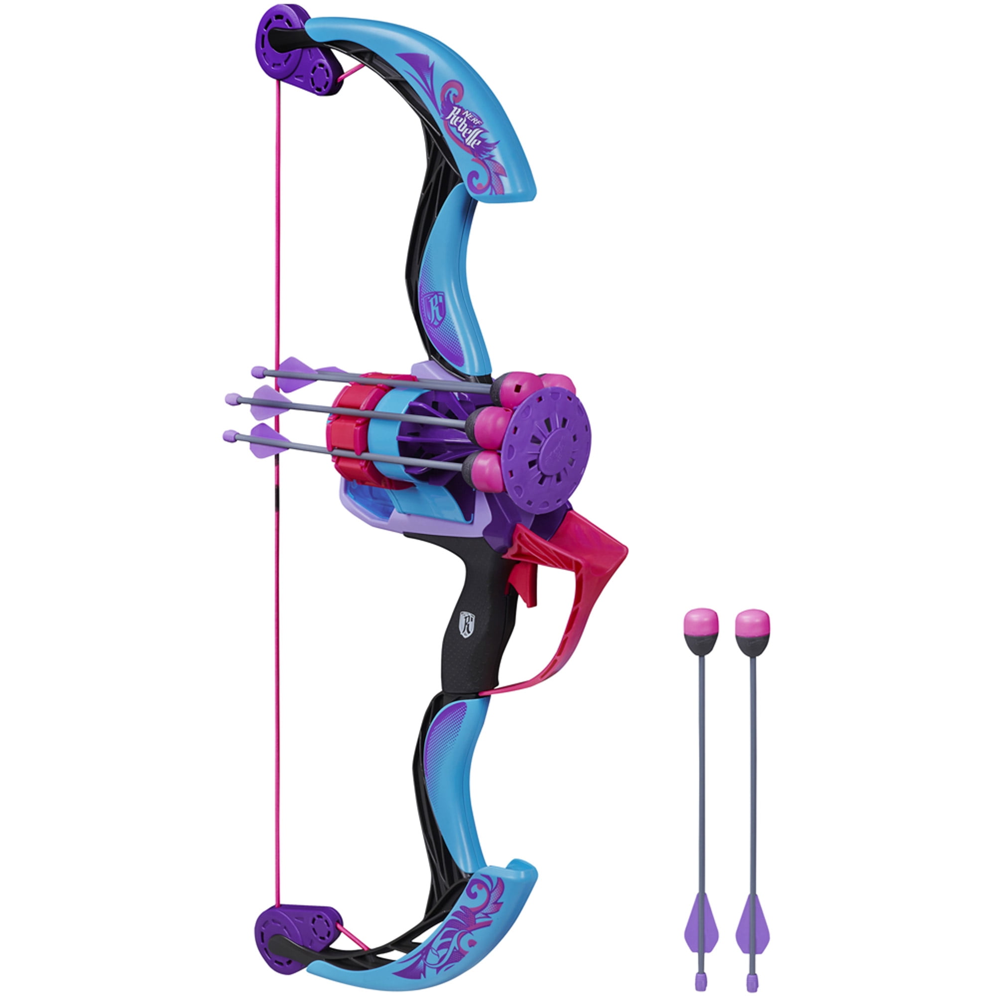 Brand New NERF Rebelle STRONGHEART BOW ARCO Blaster SECRETS & SPIES Pink 