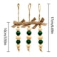 thumbnail image 3 of Christmas Tree Pendants Wooden Beads String Hangings Christmas Decorations Christmas, 3 of 3