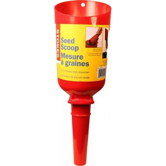 Stokes Select bird seed scoop, red