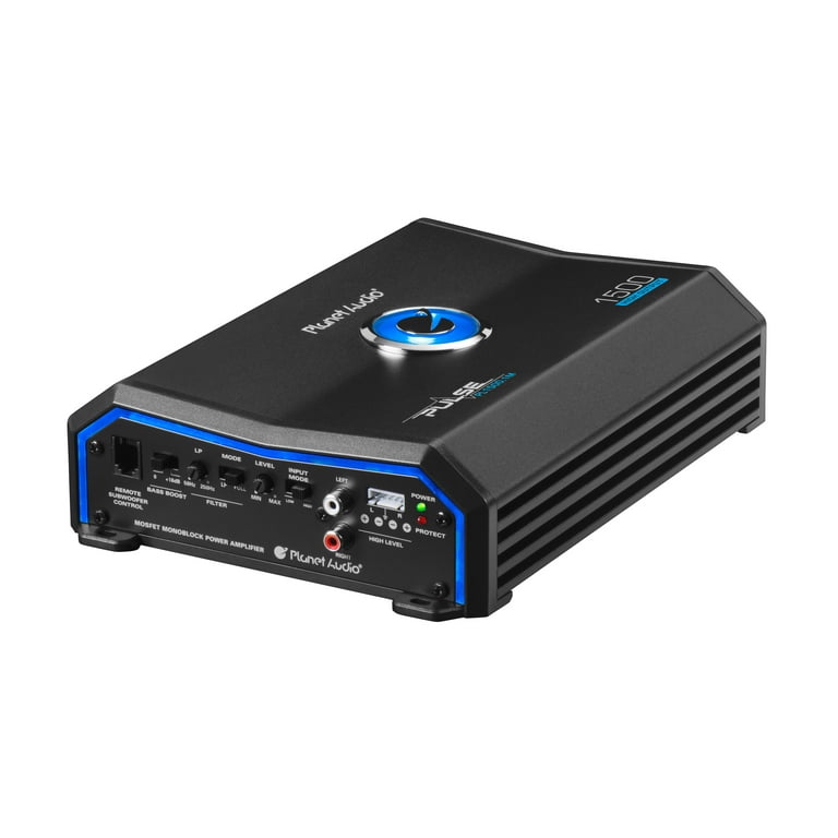 Planet Audio PL1500.1M Pulse Series Car Audio Amplifier - 1500