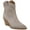 Fog Suede Leather, variant on Zodiac Womens Roslyn Leather Pull On Cowboy, Western Boots