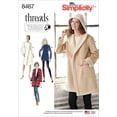 thumbnail image 4 of Simplicity Misses' Size 16-24 Lined Coat or Jacket Pattern, 1 Each, 4 of 6
