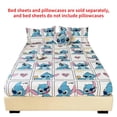 thumbnail image 3 of -sábanas estampadas de Lilo & Stitch para niños, protectores de colchón antideslizantes de dibujos animados, respetuosos con la piel, ropa de cama, 3 of 5