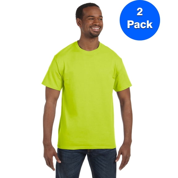 Mens 5.3 oz. Heavy Cotton T-Shirt 2 Pack