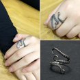 thumbnail image 5 of BRBAM Adjustable Punk Style Octopus Tentacle Ring Unisex Devilfish Jewelry Gift (Silver), 5 of 5