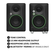 Mackie 4.5-inch Powered Studio Monitors with Tone Control