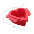 thumbnail image 5 of Shoreew Heart And Circle Cake Pop Cutter Set 2-in-1 Plastic Cake Mold for Uniform Baking Cake Plunger Cutter, 5 of 7